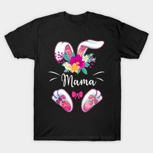 Bunny Mama Easter Day Rabbit Eggs Awesome T-Shirt